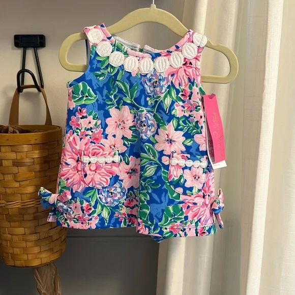 NWT Lily Pulitzer Baby Dress with bloomers - Picture 1 of 5